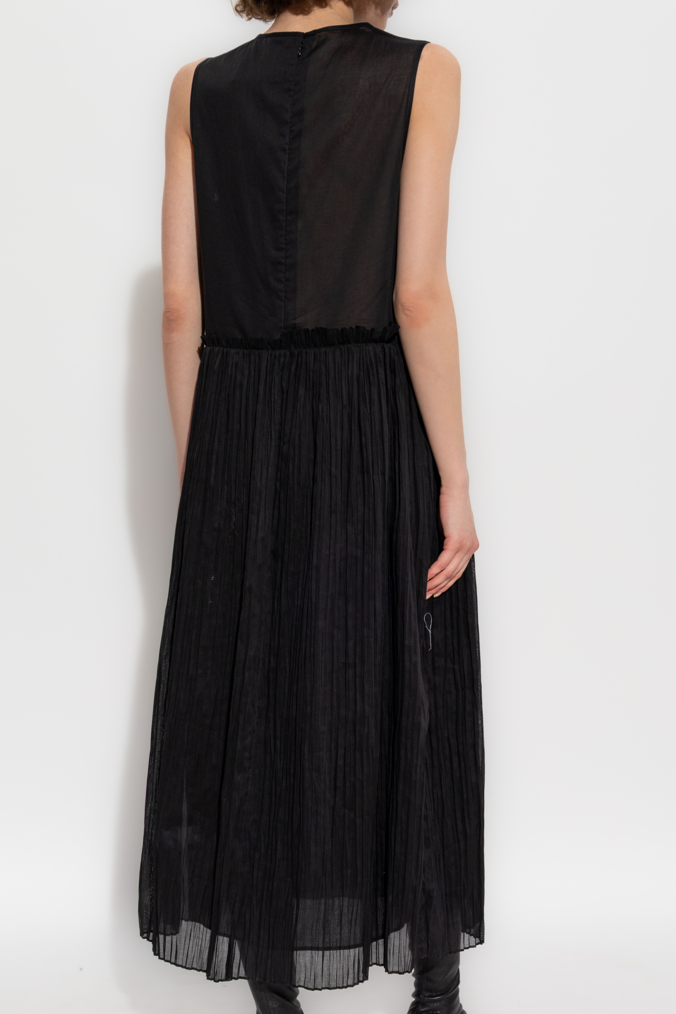 【JIL SANDER】sleeveless dress/追跡可能/全国送料無料 Jil Sander Sleeveless Midi A-Line Dress | Neiman Marcus